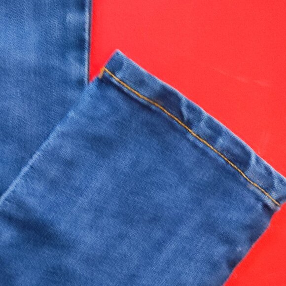 Seduction Victoria jeans straight leg blue women's size 0 / 33 - Picture 11 of 11